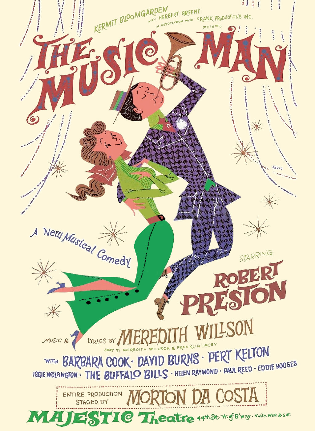 The Music Man Is Based On A Book And Has a Thrilling Plot Concerning A Conman Of Harold Hill